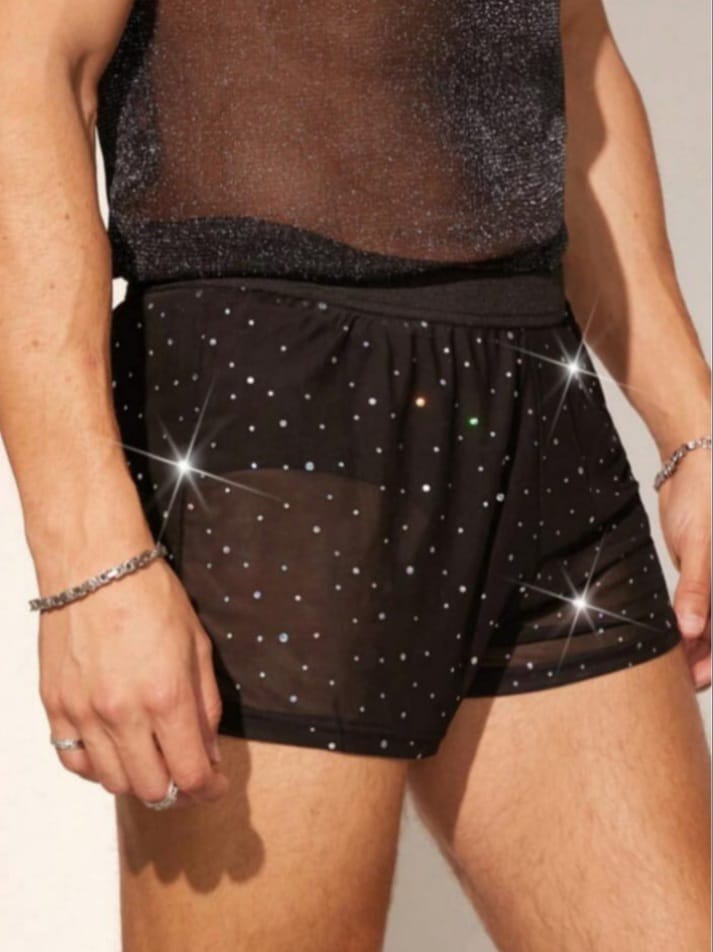Men's Mesh Shorts Suitable For Nightweart